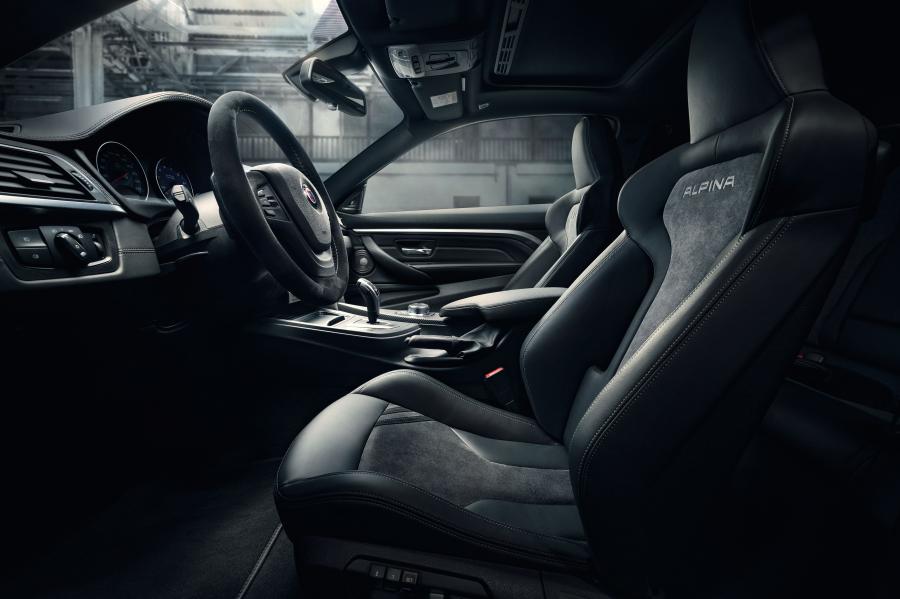 Интерьер Alpina B4 S Bi-Turbo Coupe Edition 99 (F32) 2018 года  (WW) (фото 11 из 14)